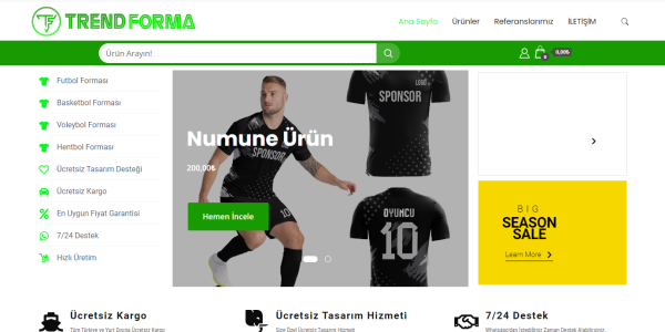 Sizinde Web Siteniz Olsun!